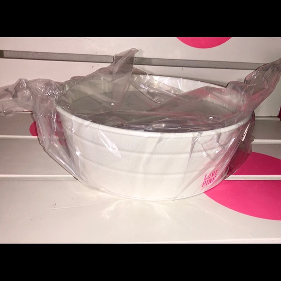 Victoria's Secret PINK Circle Store Display Metal / Bin TIN NIB LOVE PINK PROP - Picture 3 of 11